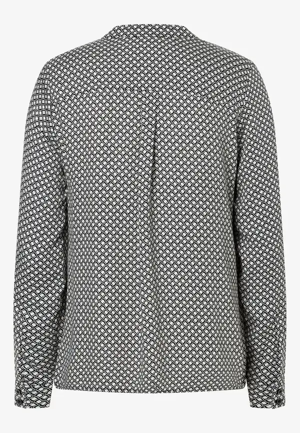 More & More Viskosebluse, Minimal-Print, Herbst-Kollektion Wochenangebot