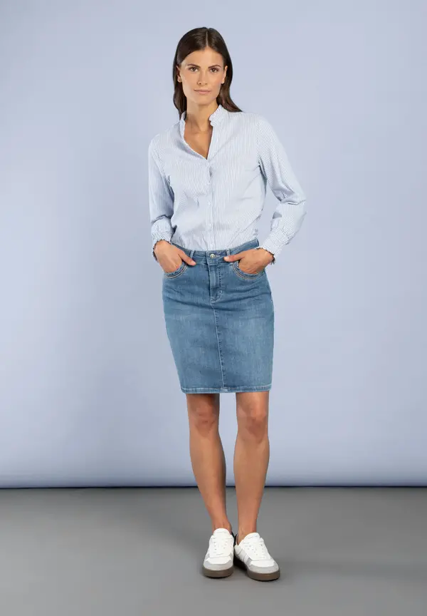 More & More Jeansrock, Five-Pocket Bis zu 50% Rabatt