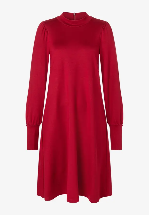 More & More Jerseykleid, rot, Herbst-Kollektion Sonderangebot der Fabrik