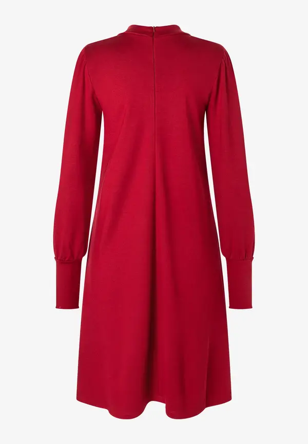 More & More Jerseykleid, rot, Herbst-Kollektion Sonderangebot der Fabrik