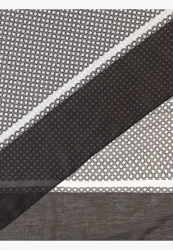 More & More Printschal, schwarz/beige/ecru, Herbst-Kollektion Bis zu 55% Rabatt