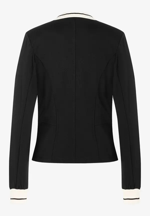 More & More Jerseyblazer, schwarz, Frühjahrs-Kollektion Auslauf