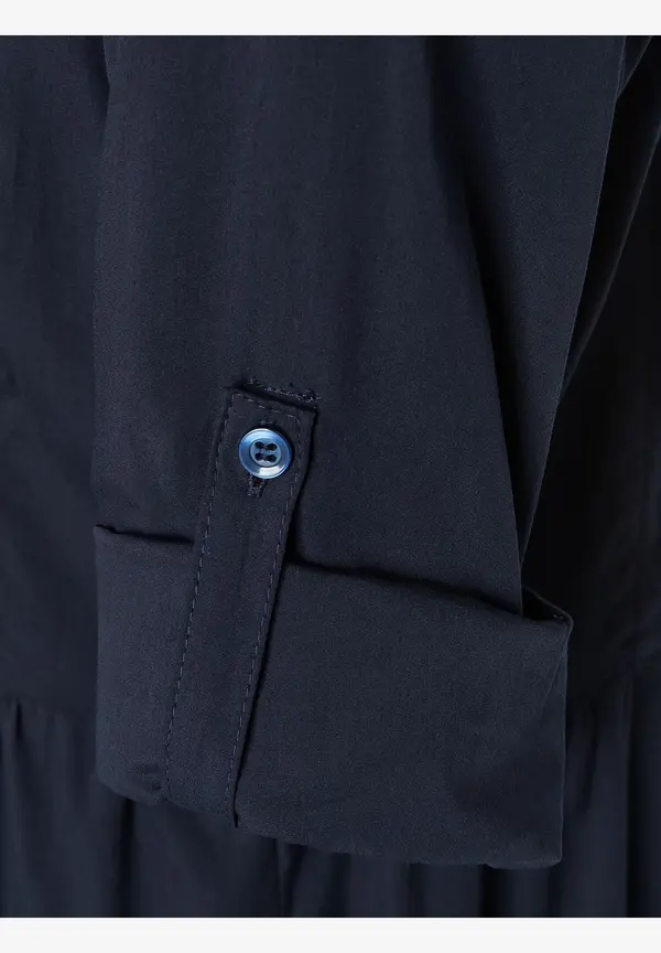 More & More langes Hemdblusenkleid, marine, Frühjahrs-Kollektion Sonderangebot