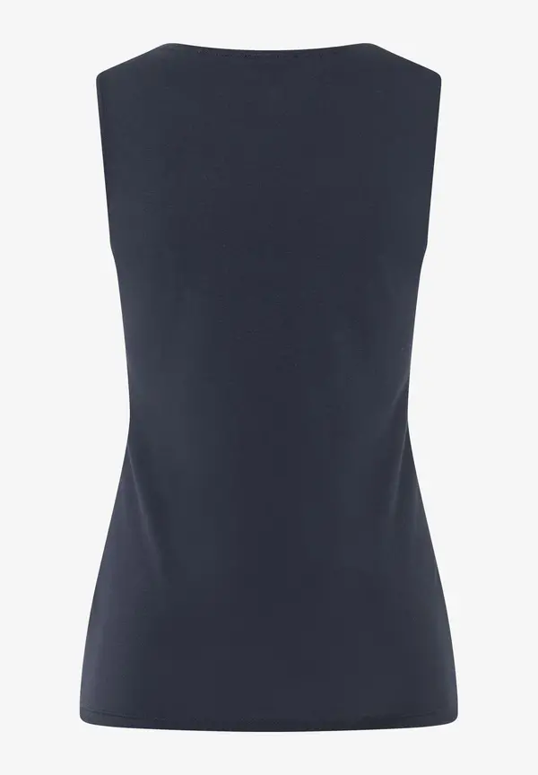 More & More Baumwoll/Stretch Top, marine, Frühjahrs-Kollektion Großer Ausverkauf