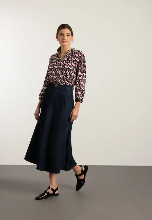 More & More Maxi-Jeansrock, Frühjahrs-Kollektion Flash Sale
