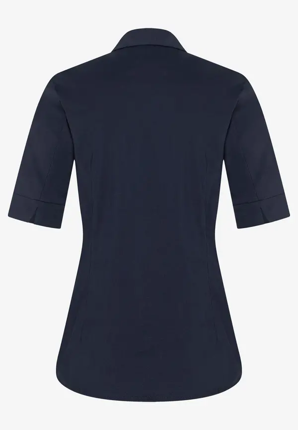 More & More Baumwoll/Stretch Bluse, marine Muttertagsangebot