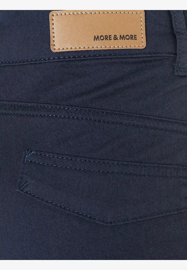 More & More Chino, marine, Frühjahrs-Kollektion Top Angebot
