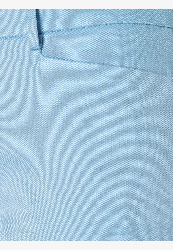More & More Anzughose mit feiner Struktur, hellblau, Frühjahrs-Kollektion Exklusive Angebote