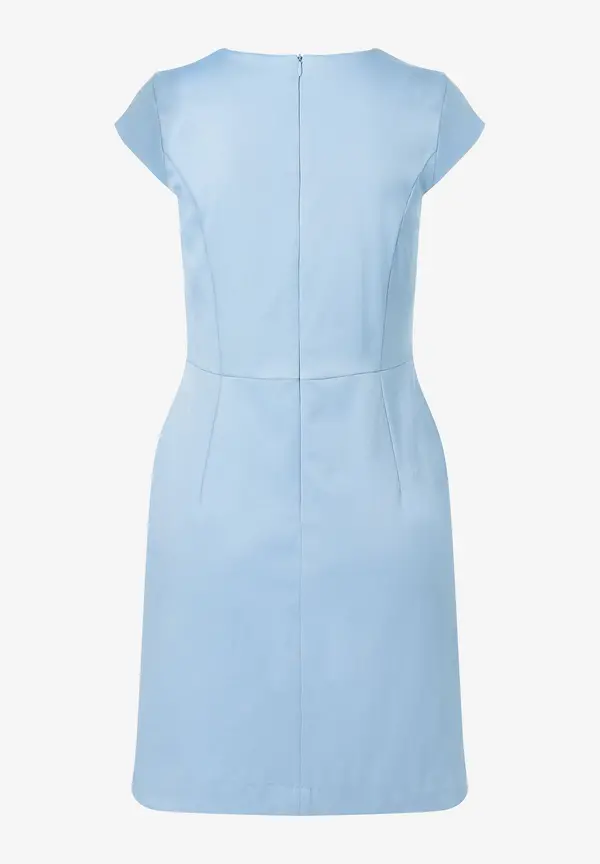 More & More Etuikleid mit feiner Struktur, hellblau, Frühjahrs-Kollektion Blitzangebot