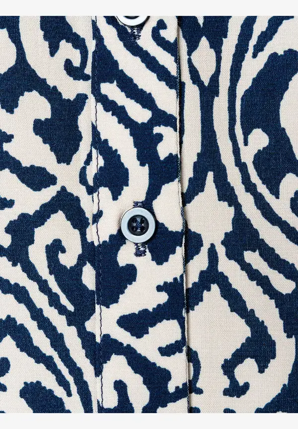 More & More Viskosebluse, Ornament-Print, Frühjahrs-Kollektion Große Rabatte