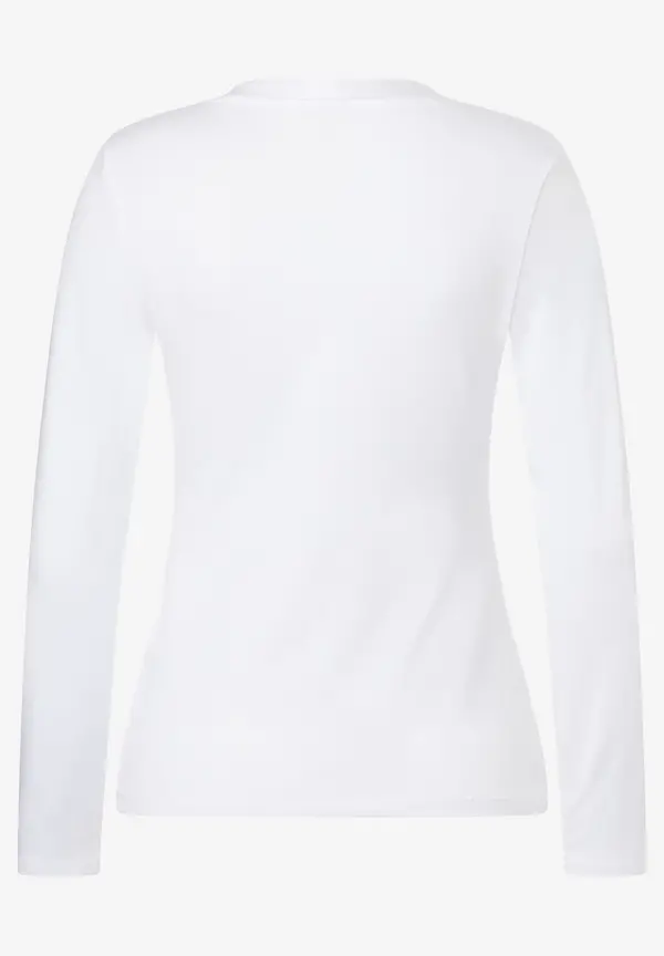 More & More Langarmshirt, weiß, Herbst-Kollektion Saisonale Angebote