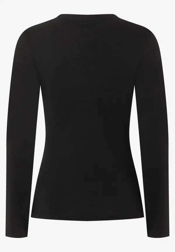 More & More Langarmshirt, schwarz, Herbst-Kollektion Sonderangebote