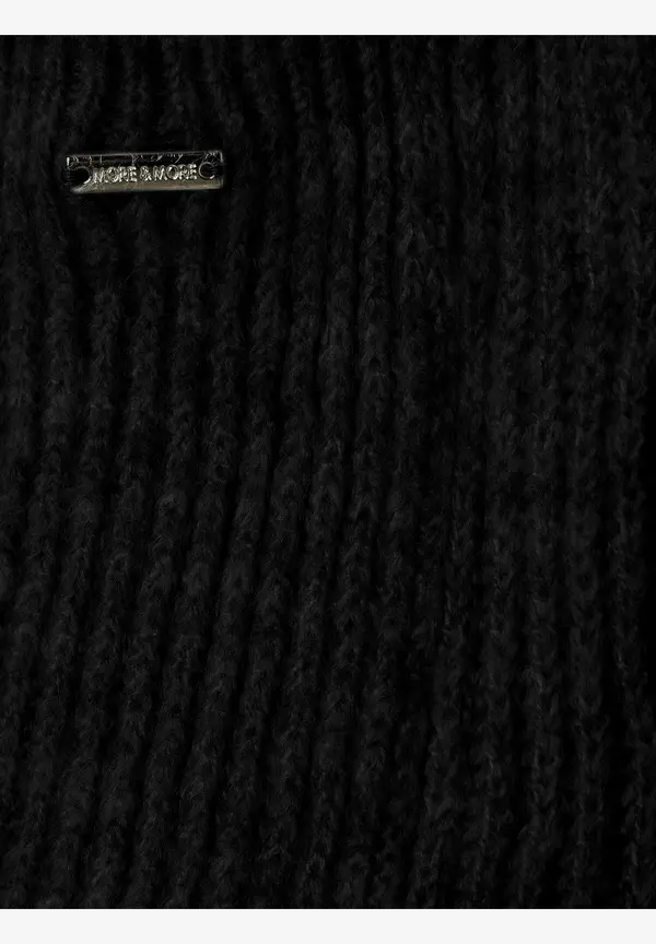 More & More Rippen-Strickjacke, schwarz, Herbst-Kollektion Tiefpreis