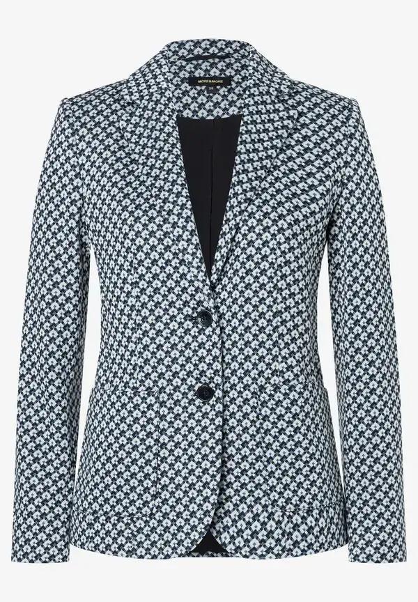 More & More Jerseyblazer, Mini-Jacquard Letzte 2 Tage
