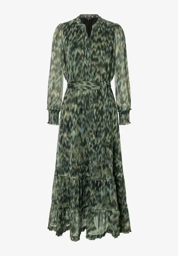 More & More Chiffon Maxikleid, New Animal-Print Bis zu 50% Rabatt