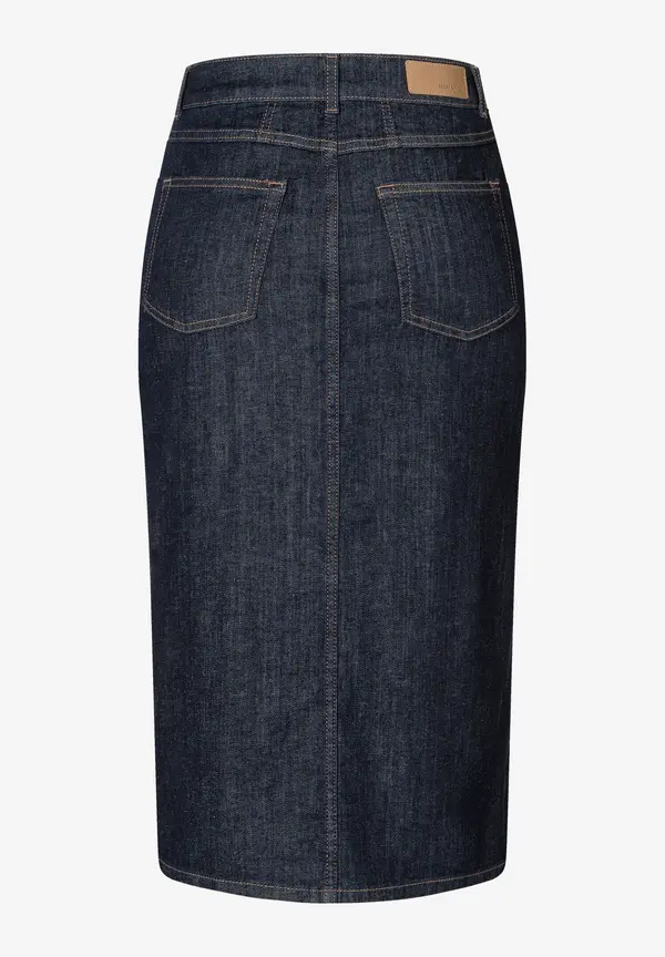 More & More midilanger Denimrock Bis zu 65% Rabatt