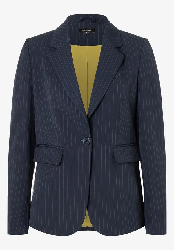 More & More Nadelstreifenblazer, marine Speichern exportieren