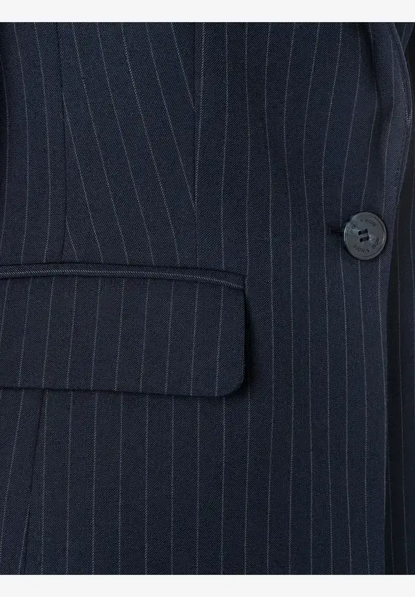 More & More Nadelstreifenblazer, marine Speichern exportieren