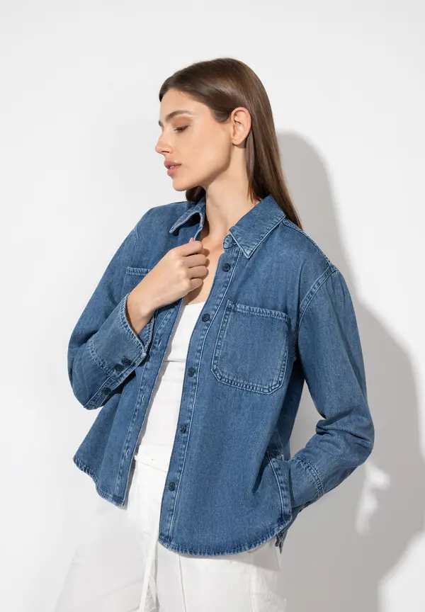 More & More Jeanshemd zollfrei