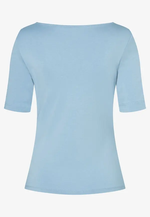 More & More Halbarmshirt, hellblau Auslauf