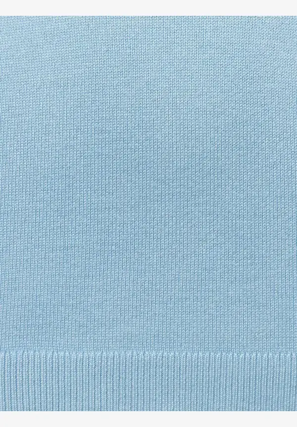 More & More Rollkragenpullover, hellblau, Herbst-Kollektion im Angebot