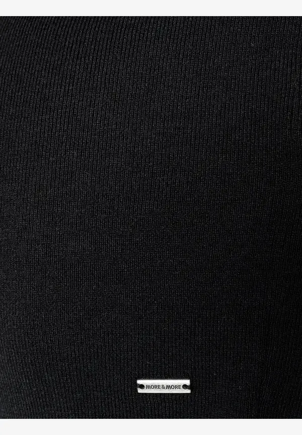 More & More kurzer Cardigan, schwarz, Frühjahrs-Kollektion Fabrikverkauf