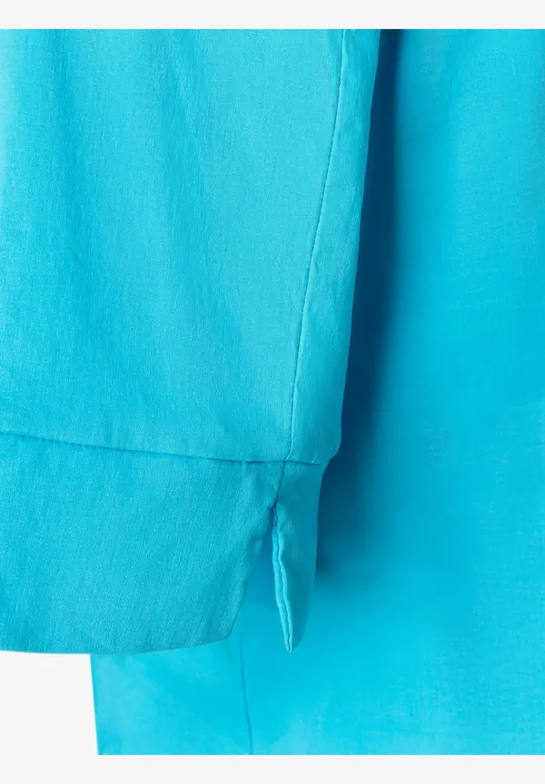 More & More Baumwoll/Stretch Bluse, türkis, Frühjahrs-Kollektion Meist gekauft