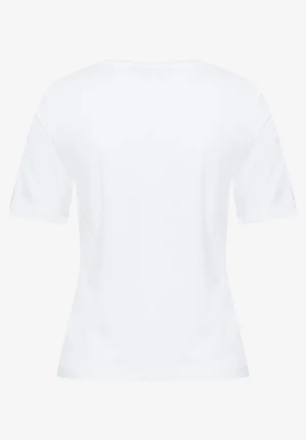 More & More T-Shirt mit U-Boot Ausschnitt, weiß, Frühjahrs-Kollektion Sonderangebot