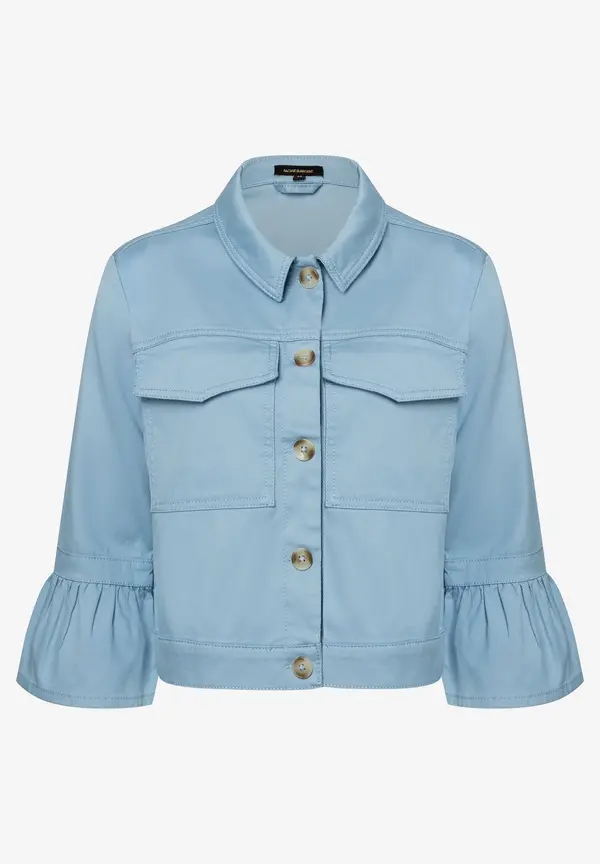 More & More Colored Denim Jacke, light skyblue, Frühjahrs-Kollektion Preisnachlass