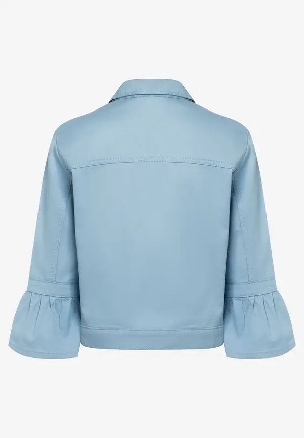More & More Colored Denim Jacke, light skyblue, Frühjahrs-Kollektion Preisnachlass