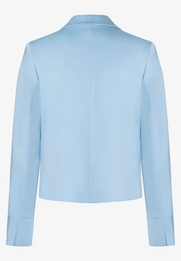 More & More kurzer Blazer, light skyblue, Frühjahrs-Kollektion Black Friday