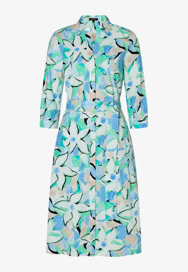 More & More Hemdblusenkleid, Blumenprint, Frühjahrs-Kollektion Top Angebot