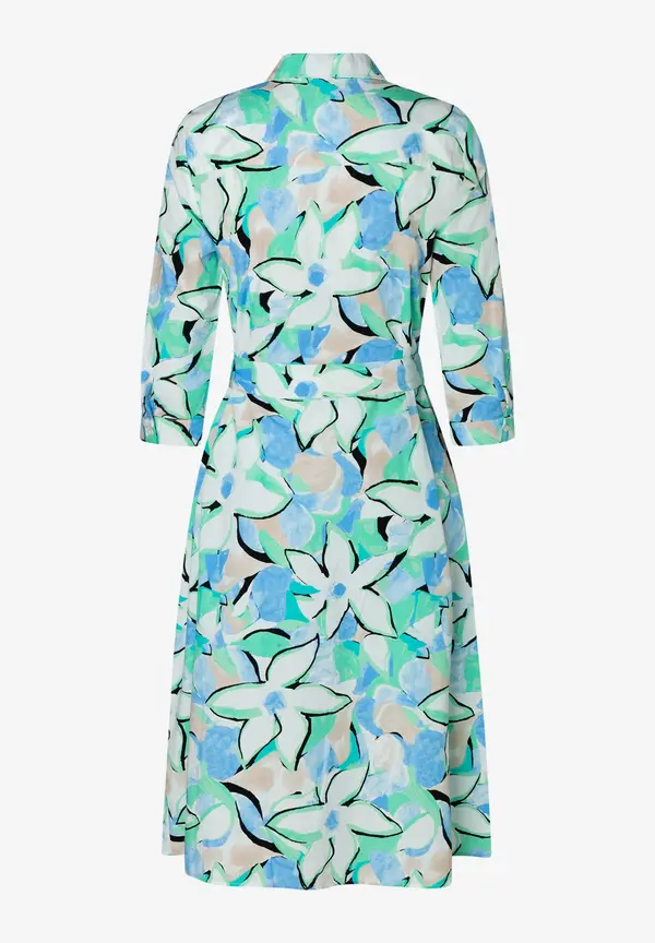 More & More Hemdblusenkleid, Blumenprint, Frühjahrs-Kollektion Top Angebot