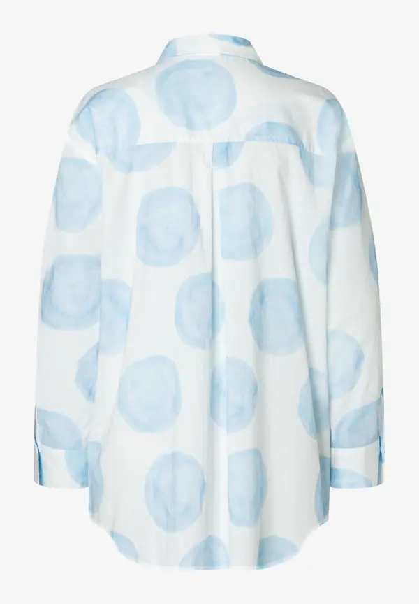 More & More Baumwollbluse, XL-Dots, Frühjahrs-Kollektion Blitzangebot
