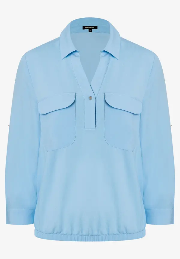 More & More Sportive Bluse, light skyblue, Frühjahrs-Kollektion Große Rabatte