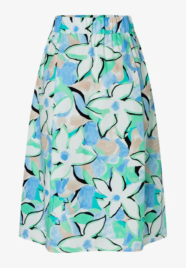 More & More Baumwollrock, Blumenprint, Frühjahrs-Kollektion Neuheiten