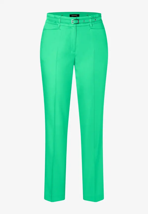 More & More Anzughose mit Gürtel, march green, Frühjahrs-Kollektion Saisonale Angebote