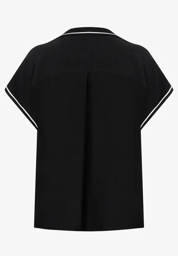 More & More Polo-Bluse, schwarz, Frühjahrs-Kollektion Kauf eins, bekomm eins gratis