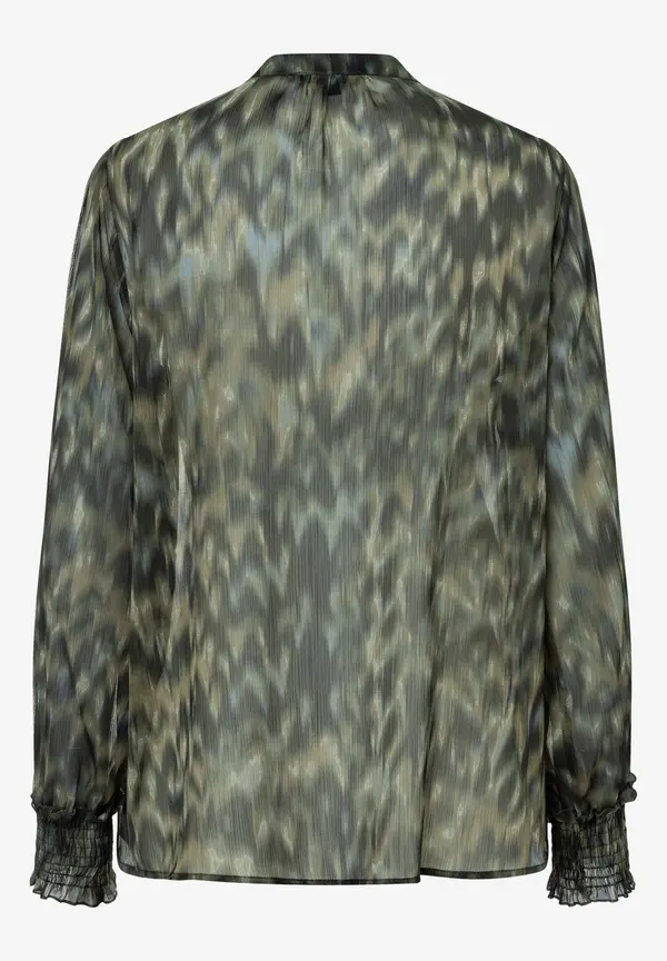 More & More Chiffonbluse, New Animal-Print Letzter Tag