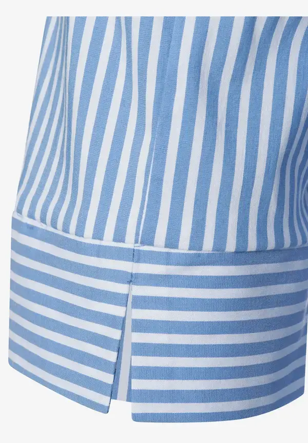 More & More Streifenbluse, blau/weiß, Sommer-Kollektion Bis zu 65% Rabatt