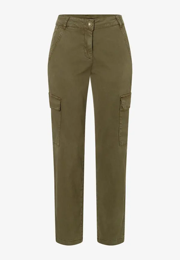 More & More Cargohose, oliv Super Rabatt