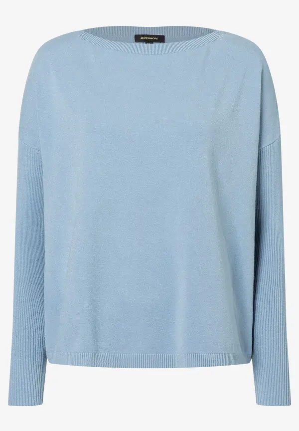More & More Pullover, hellblau Verkauf