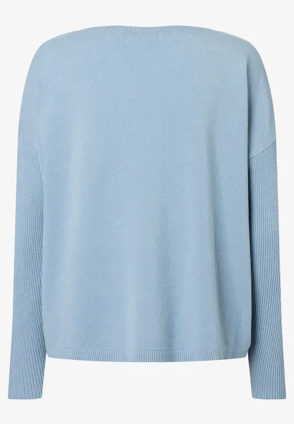 More & More Pullover, hellblau Verkauf