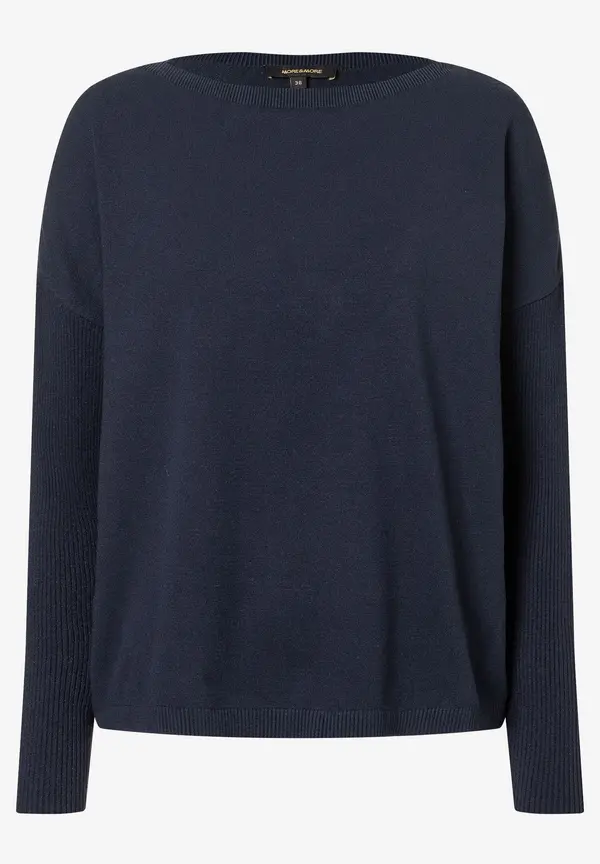 More & More Pullover, marine Fabrikverkauf