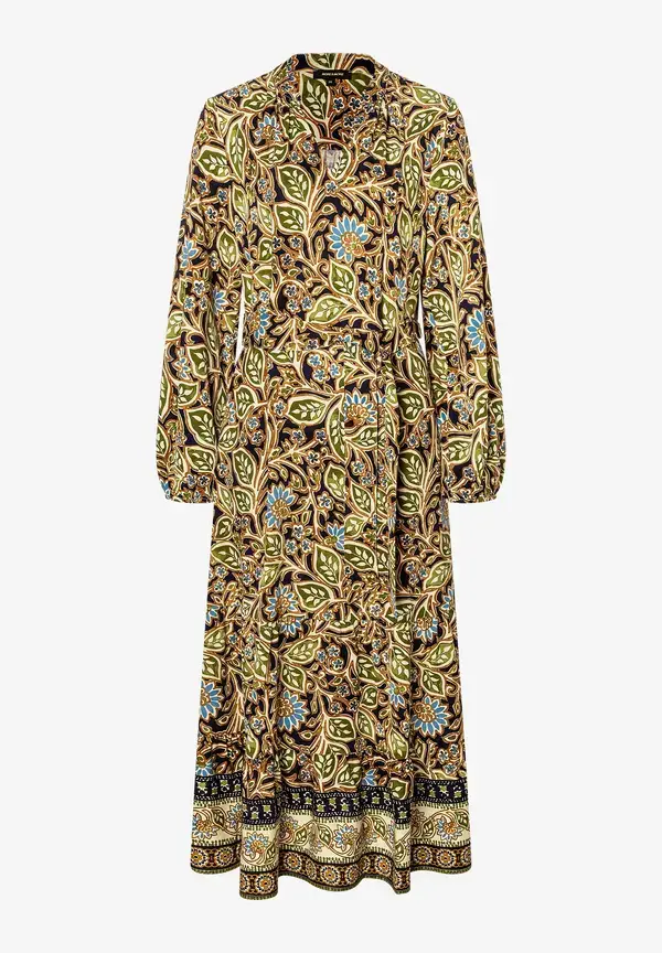 More & More Maxikleid, Ornament-Print Limitierter Zeitrabatt
