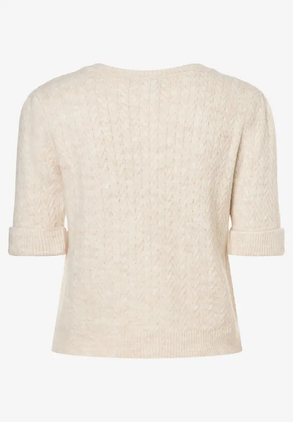 More & More Cardigan, Kurzarm, powder creme Fabrikpreis
