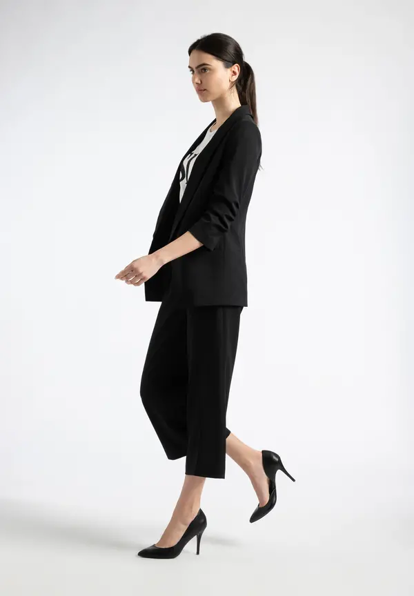 More & More Culotte, schwarz, Frühjahrs-Kollektion Top Angebot