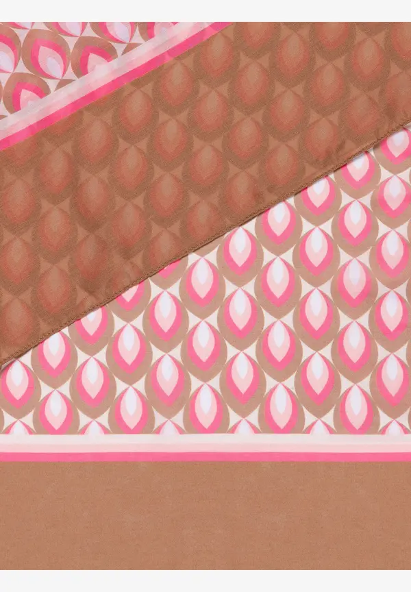 More & More Printschal, grafisches Muster, Sommer-Kollektion Neueste Mode