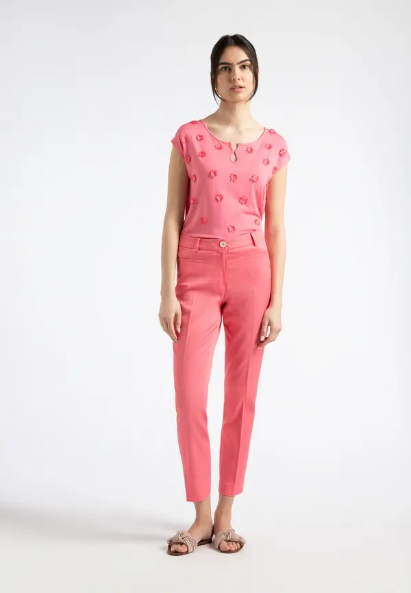 More & More Hose Hedy, sorbet pink, Sommer-Kollektion Saisonale Angebote