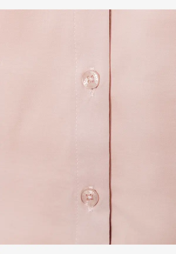 More & More Baumwoll/Stretch Bluse, powder rose, Sommer-Kollektion Wochenangebot